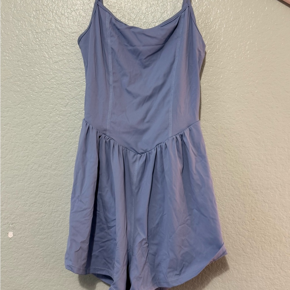 Blue Sleeveless Dress